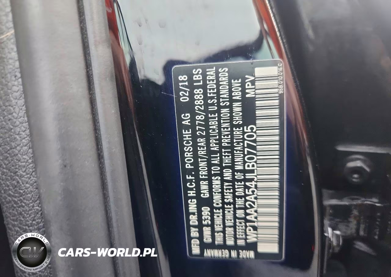 2018 Porsche Macan VIN:WP1AA2A54JLB07705 - 13