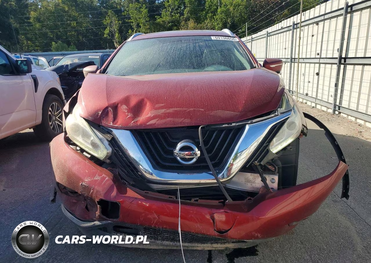 2015 Nissan Murano Sl VIN:5N1AZ2MGXFN272673 - 5