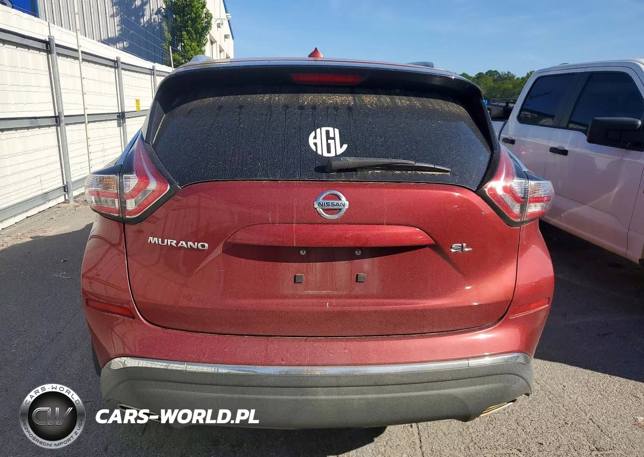 2015 Nissan Murano Sl VIN:5N1AZ2MGXFN272673 - 6
