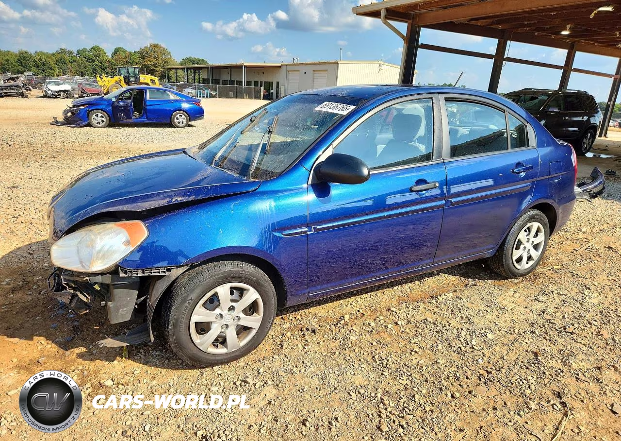 2009 Hyundai Accent Gls VIN:KMHCN46C99U314402 - 1