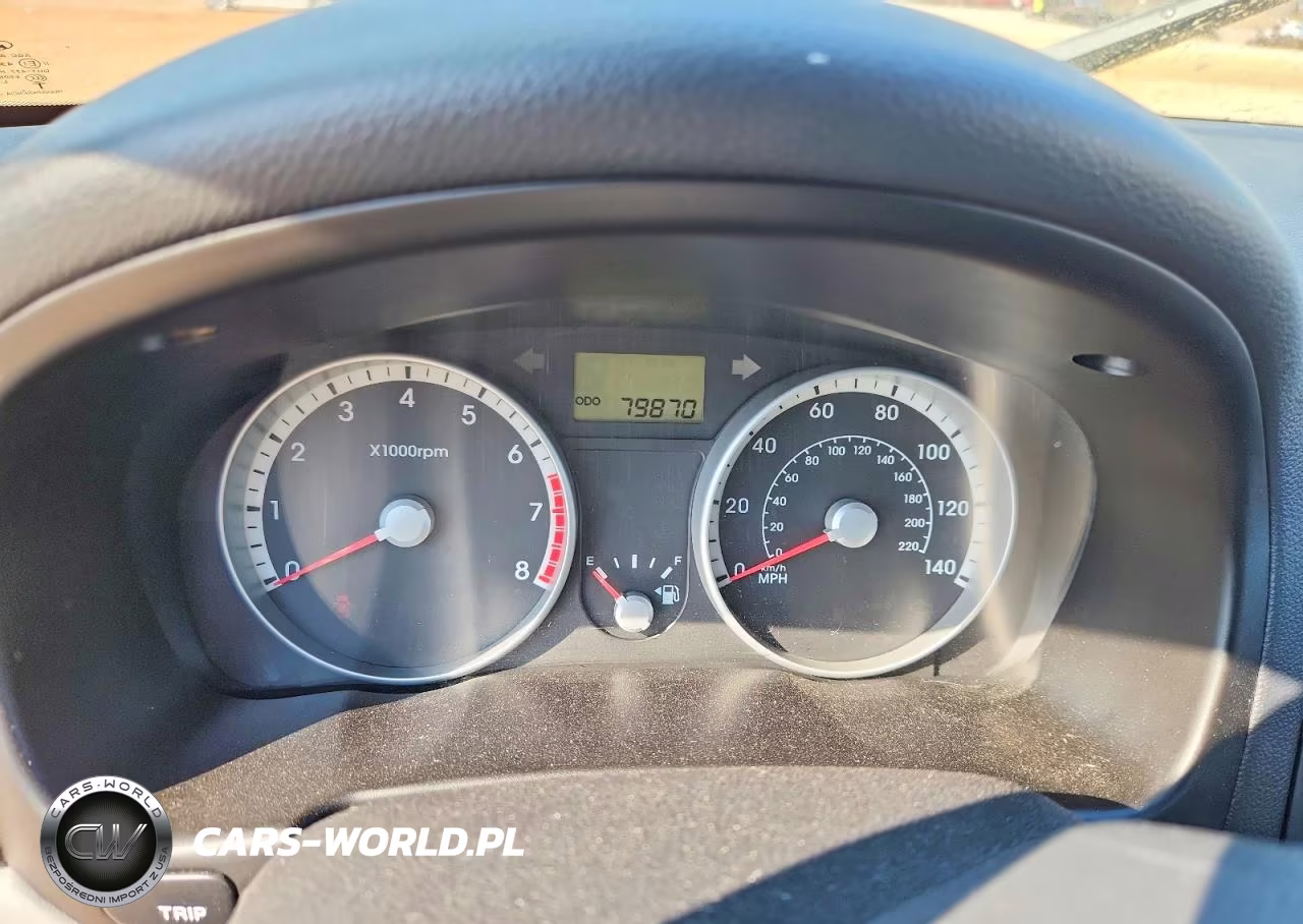 2009 Hyundai Accent Gls VIN:KMHCN46C99U314402 - 9