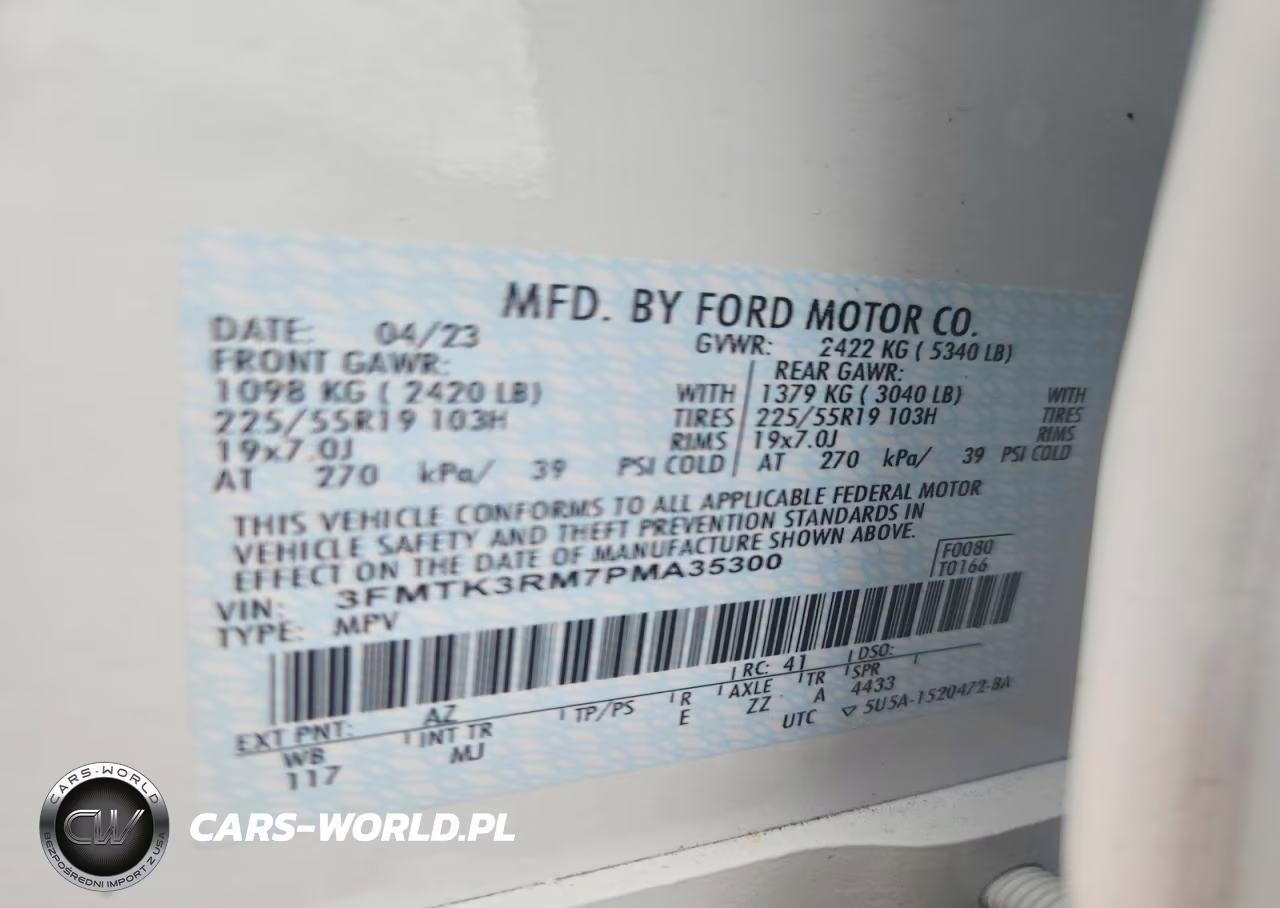 2023 Ford Mustang Mach-E Premium VIN:3FMTK3RM7PMA35300 - 12