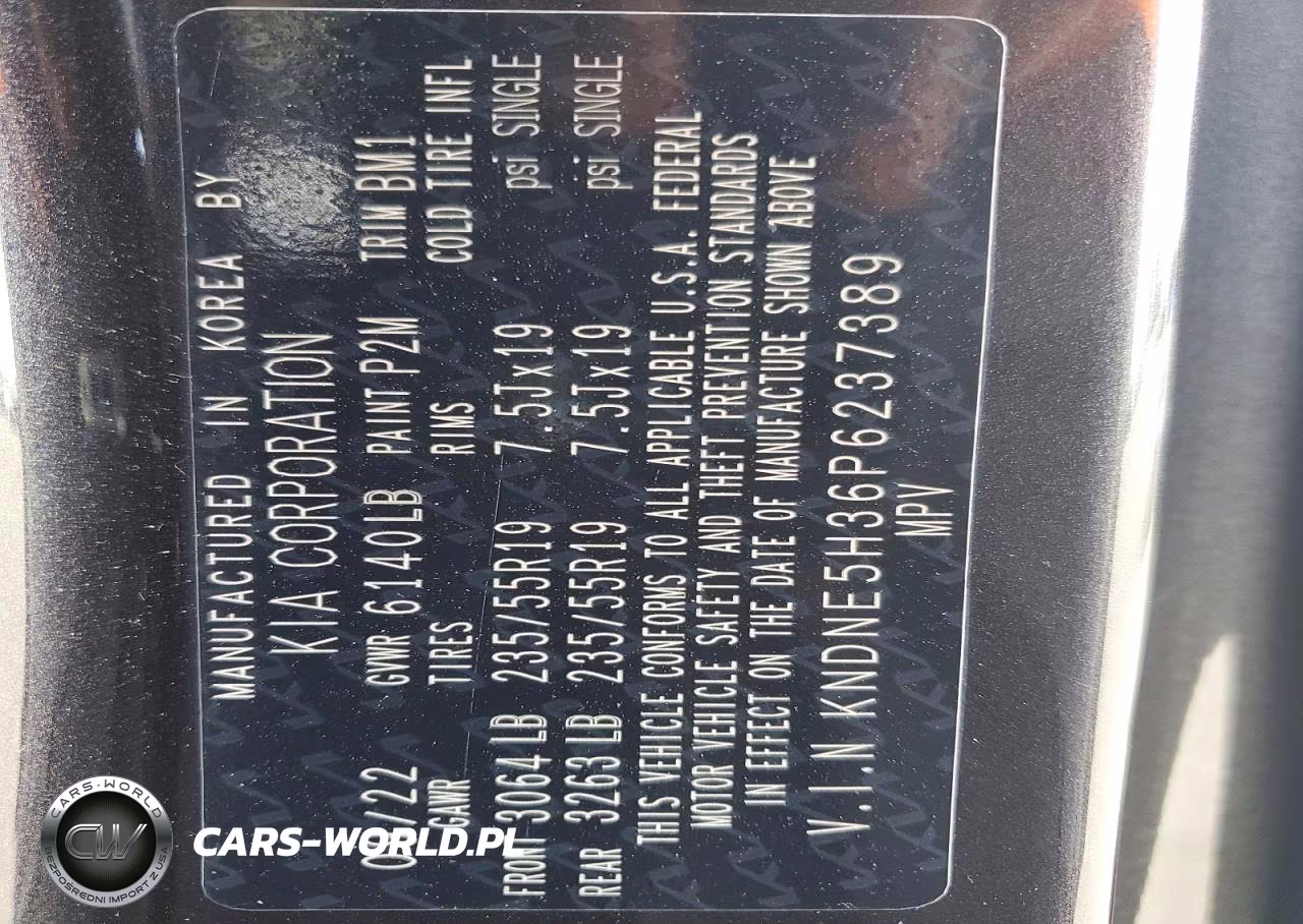 2023 Kia Carnival Sx Prestige VIN:KNDNE5H36P6237389 - 14