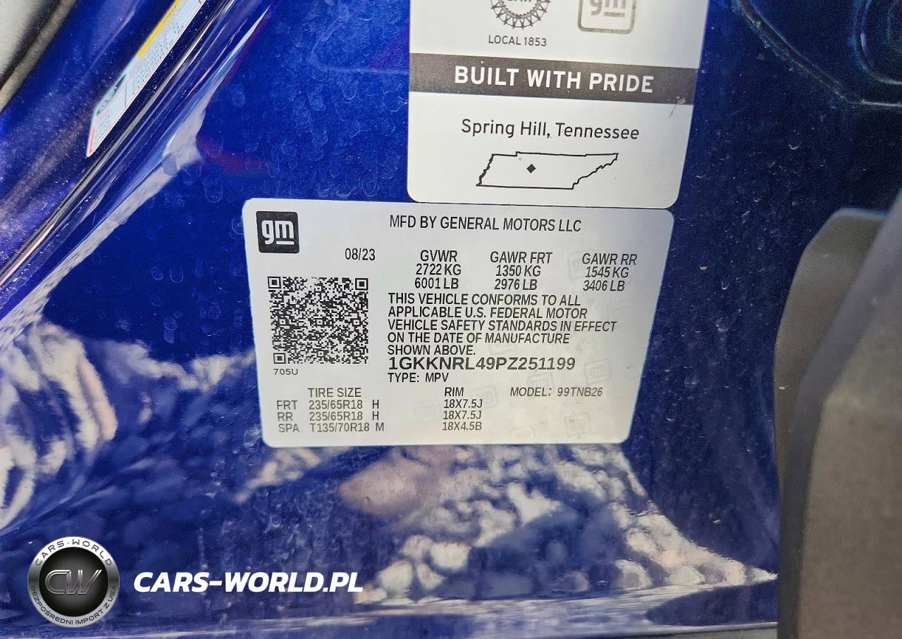 2023 GMC Acadia Sle VIN:1GKKNRL49PZ251199 - 13