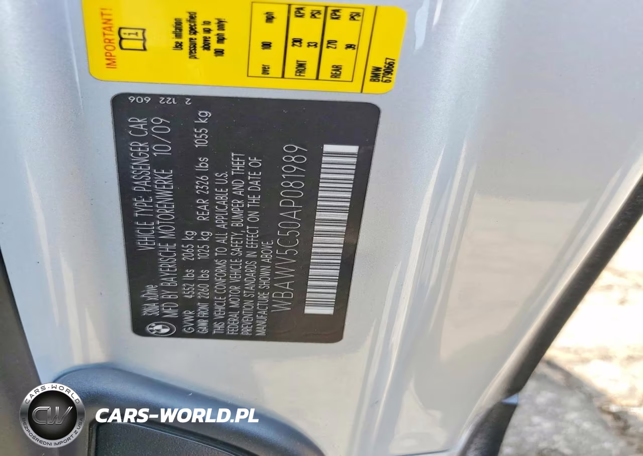 2010 BMW 328 Xi Sulev VIN:WBAWV5C50AP081989 - 12