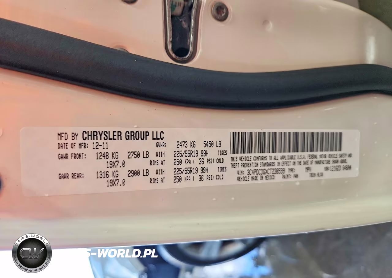2012 Dodge Journey Crew VIN:3C4PDCDGXCT238599 - 13