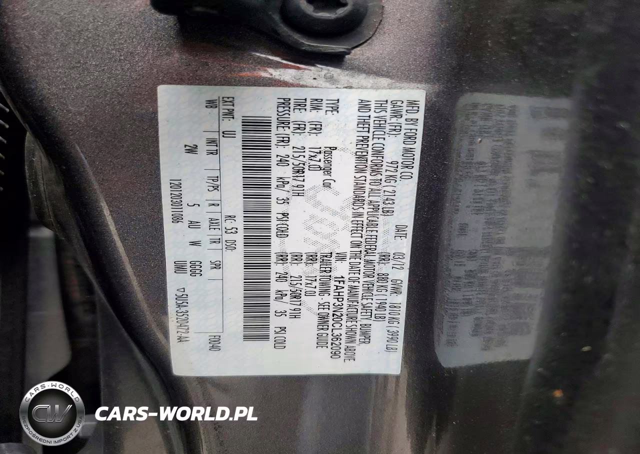 2012 Ford Focus Titanium VIN:1FAHP3N20CL362090 - 12