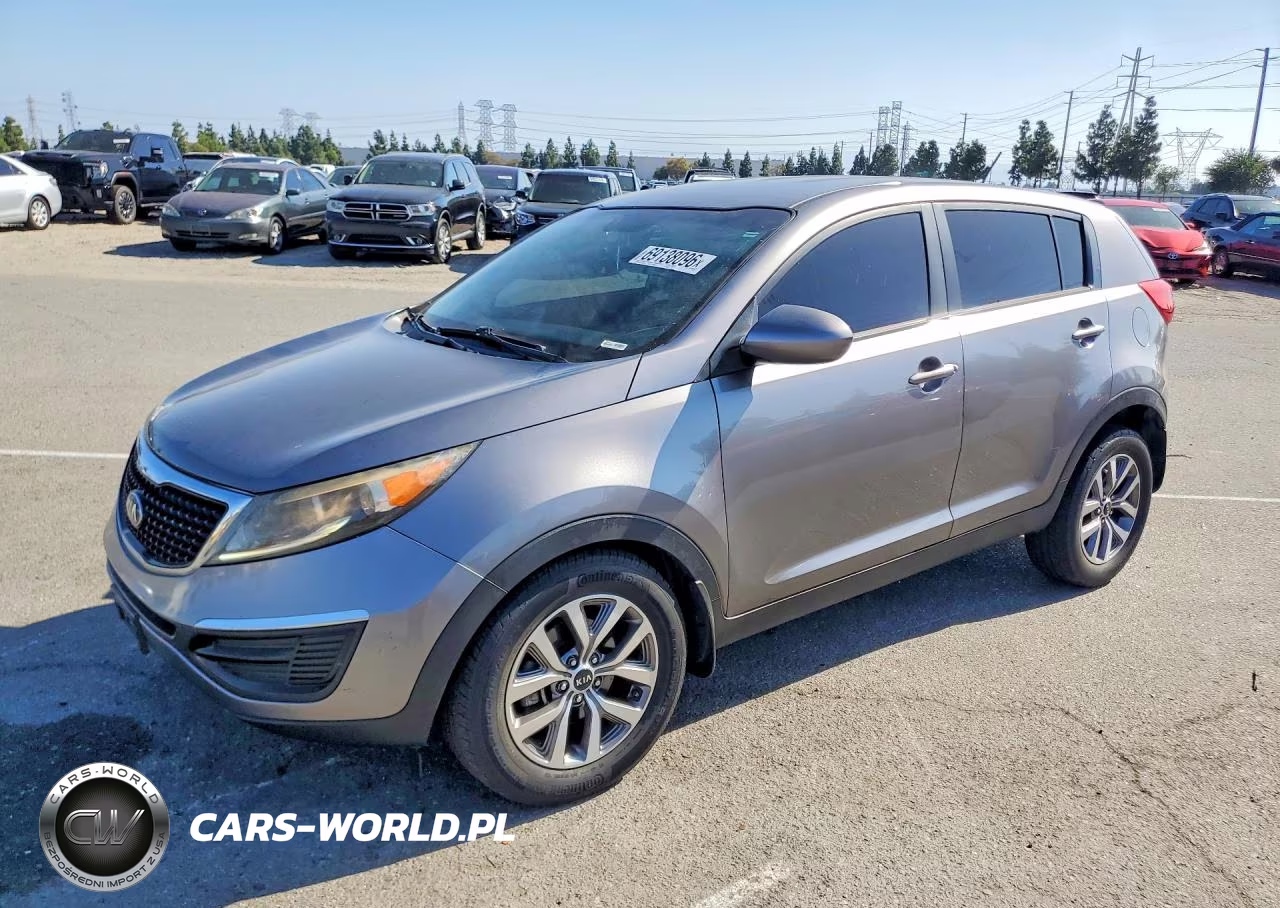 2014 Kia Sportage Lx VIN:KNDPB3AC2E7603372 - 1