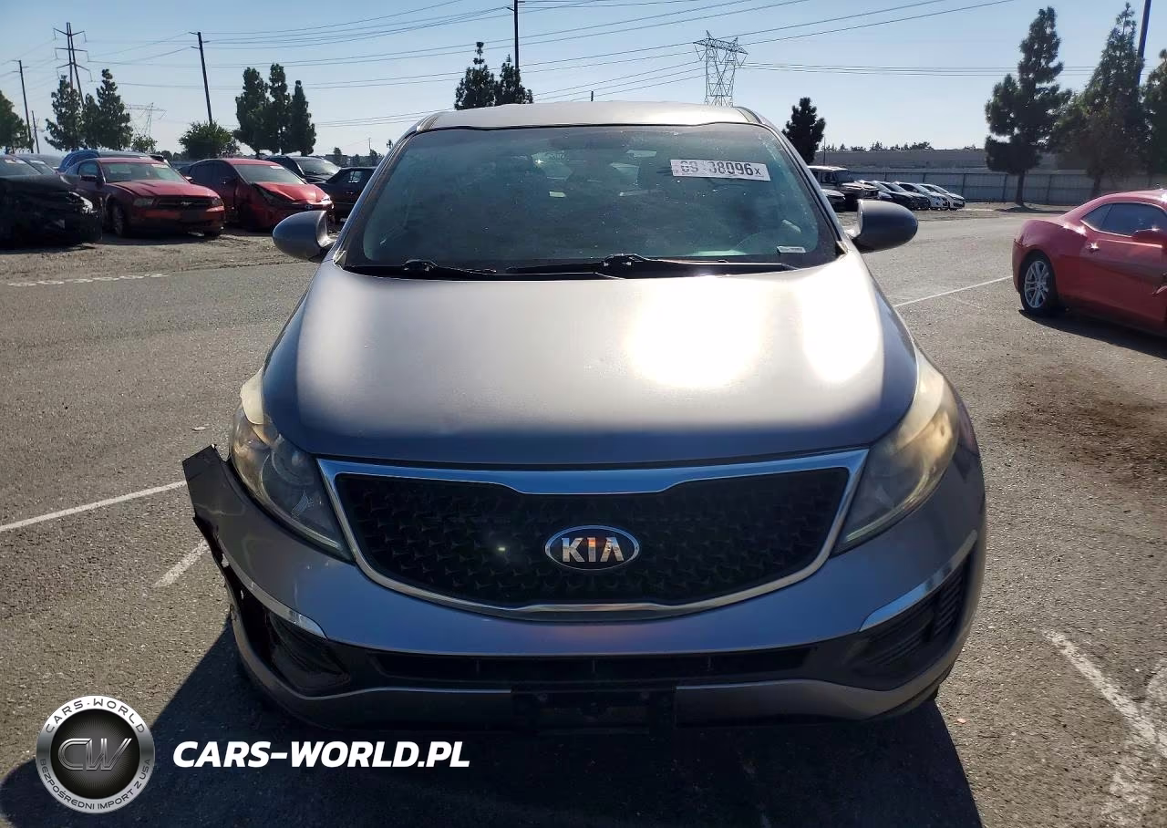 2014 Kia Sportage Lx VIN:KNDPB3AC2E7603372 - 5