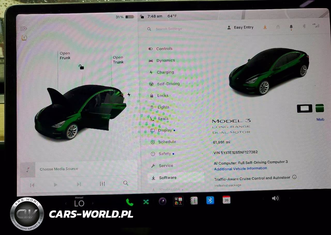 2022 Tesla Model 3 VIN:5YJ3E1EB5NF127382 - 9