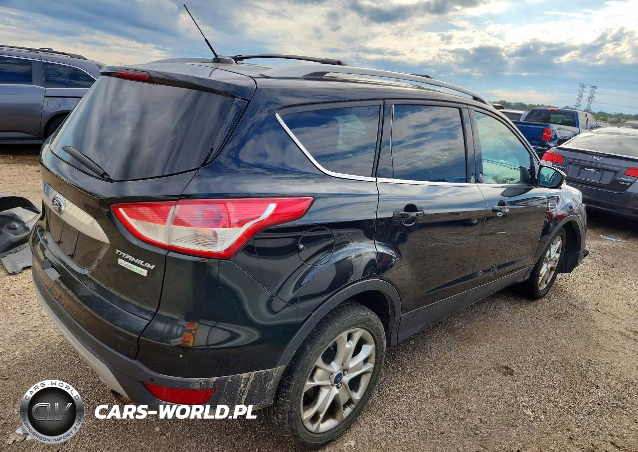 2014 Ford Escape Titanium VIN:1FMCU0J92EUA59092 - 3
