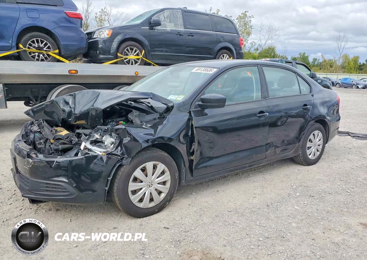 2013 Volkswagen Jetta Base VIN:3VW2K7AJ0DM428752 - 1