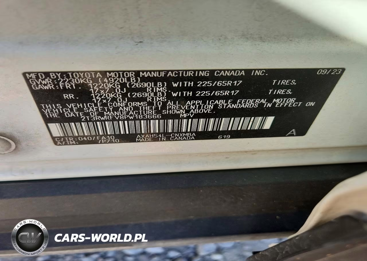 2023 Toyota Rav4 Hybrid Xle VIN:2T3RWRFV8PW183666 - 14