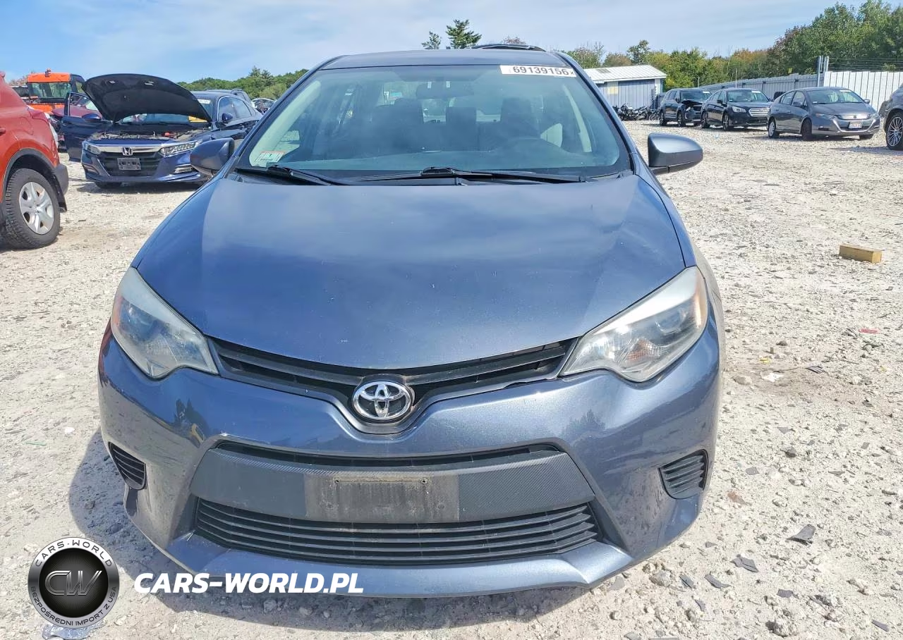 2014 Toyota Corolla Le VIN:2T1BURHE0EC195726 - 5