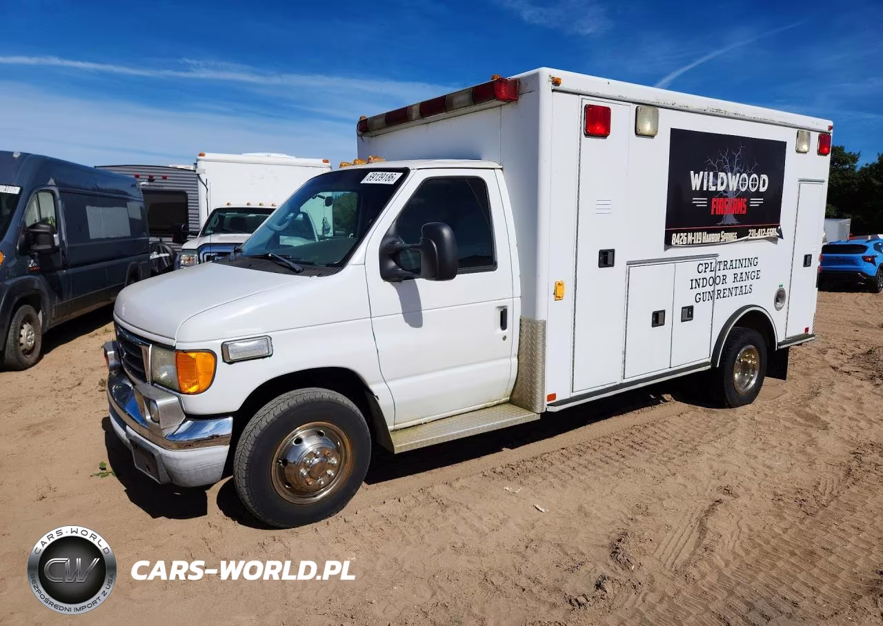 2006 Ford Econoline E450 Super Duty Cutaway Van VIN:1FDXE45P36DA30135 - 1