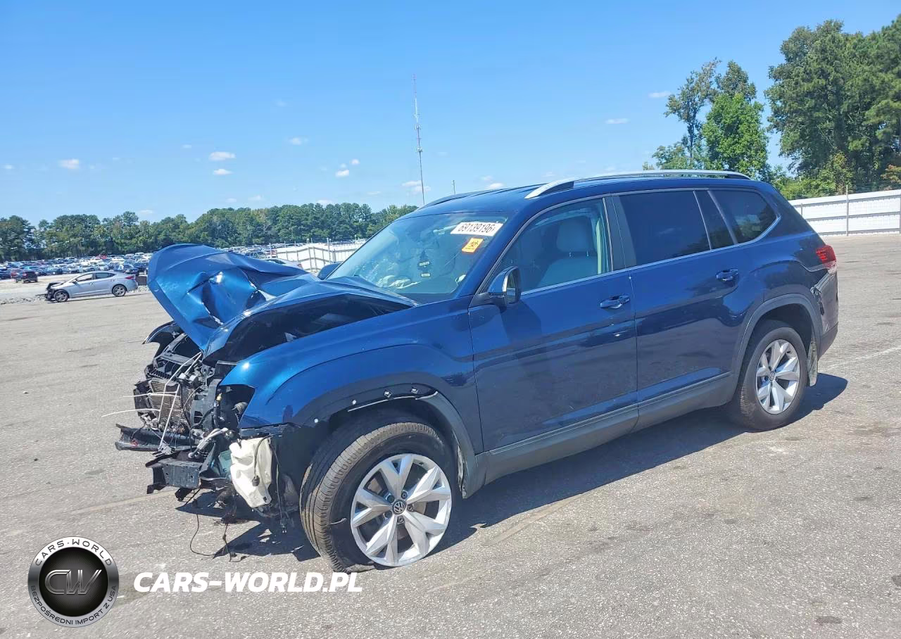 2018 Volkswagen Atlas Se VIN:1V2CR2CA6JC572756 - 1