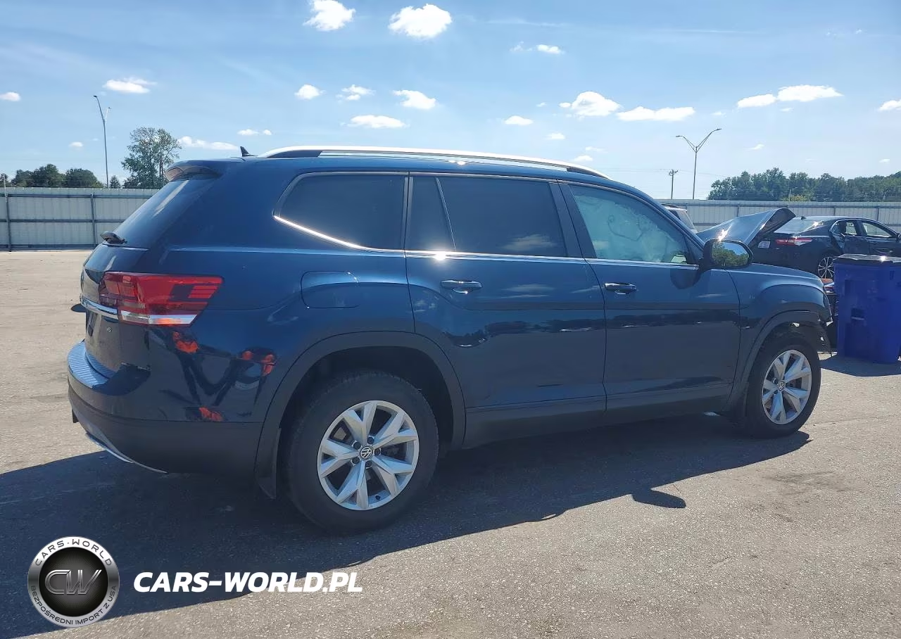 2018 Volkswagen Atlas Se VIN:1V2CR2CA6JC572756 - 3