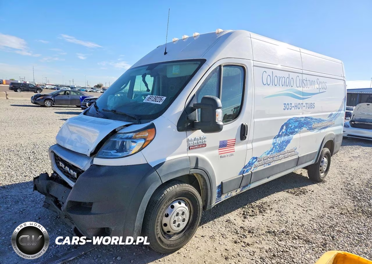 2021 Ram Promaster 2500 2500 High VIN:3C6LRVDG0ME544199 - 1