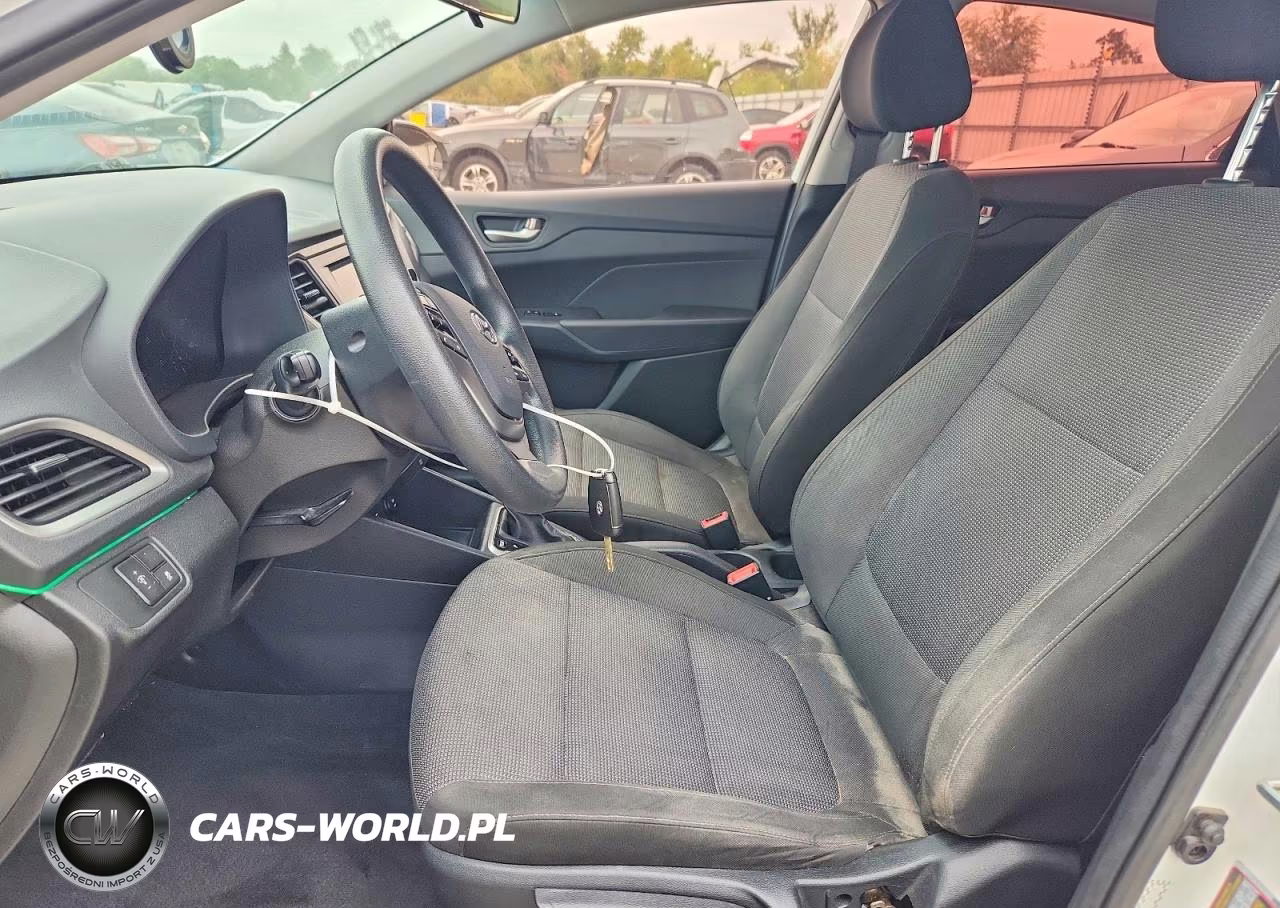 2020 Hyundai Accent Se VIN:3KPC24A61LE126591 - 7