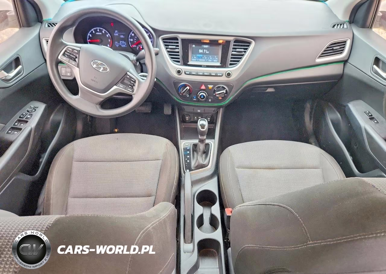 2020 Hyundai Accent Se VIN:3KPC24A61LE126591 - 8