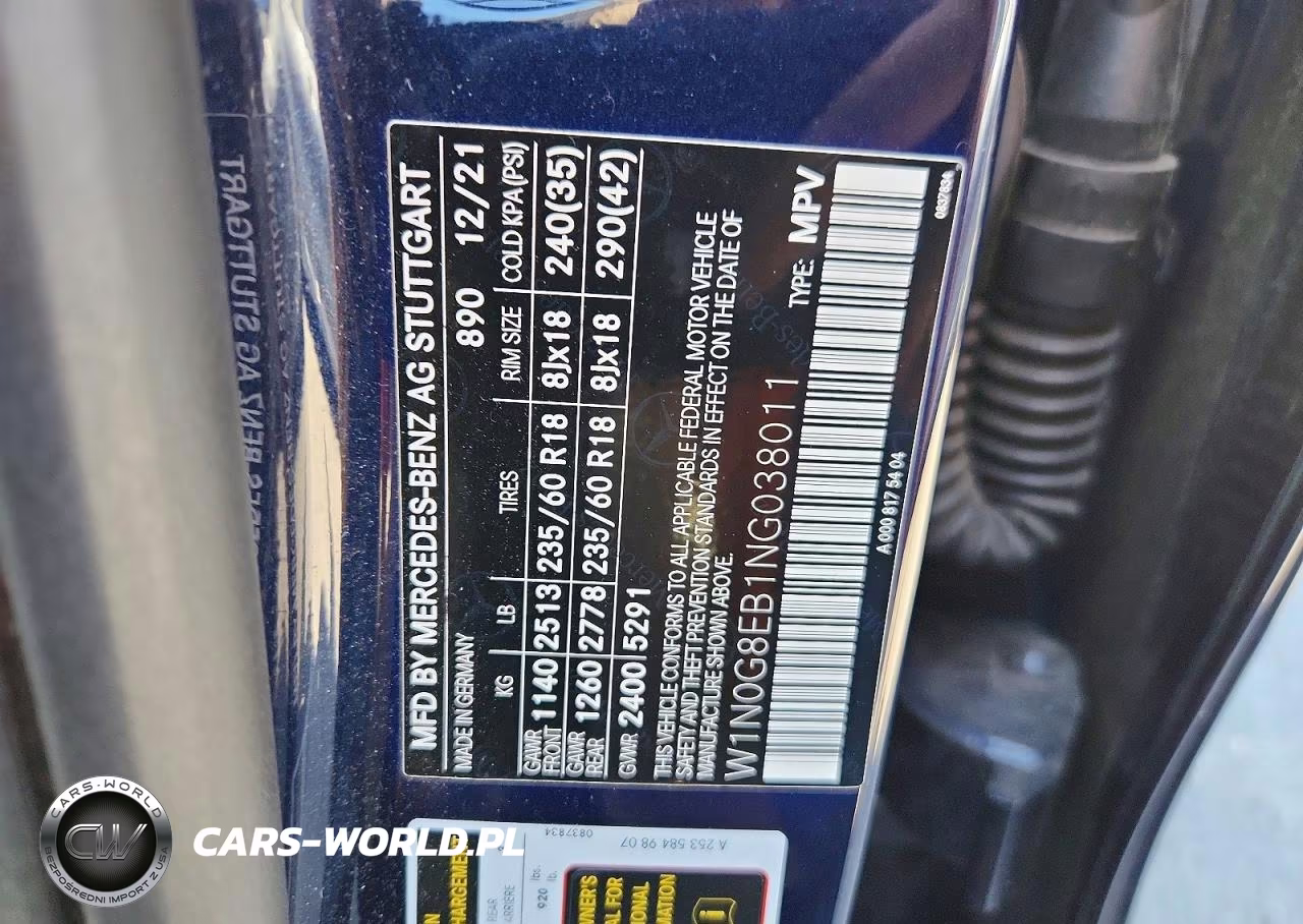 2022 Mercedes-Benz Glc 300 4Matic VIN:W1N0G8EB1NG038011 - 13