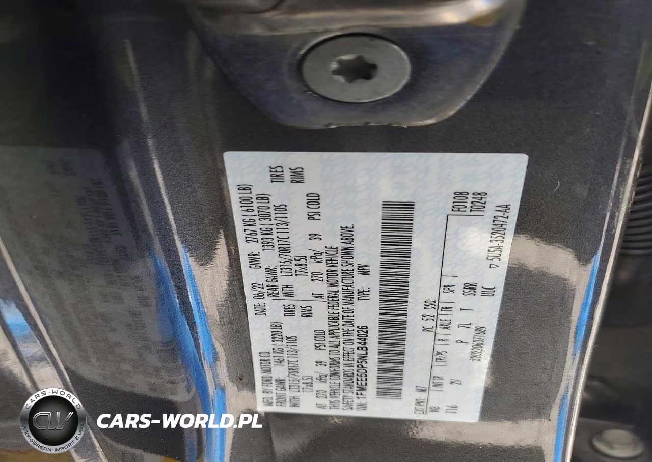 2022 Ford Bronco Base VIN:1FMEE5DP5NLB44026 - 13