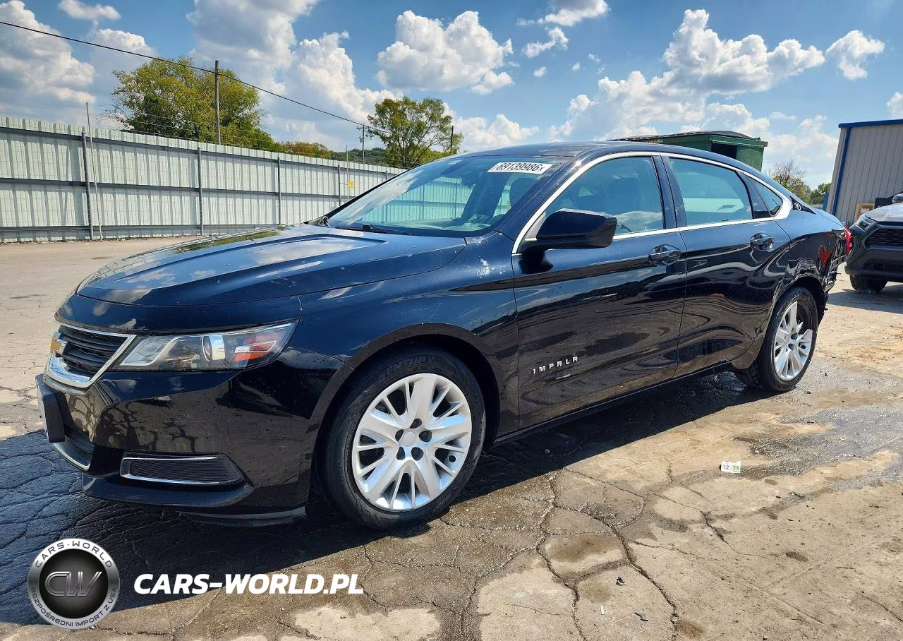 2017 Chevrolet Impala Ls VIN:2G11X5SA8H9172578 - 1