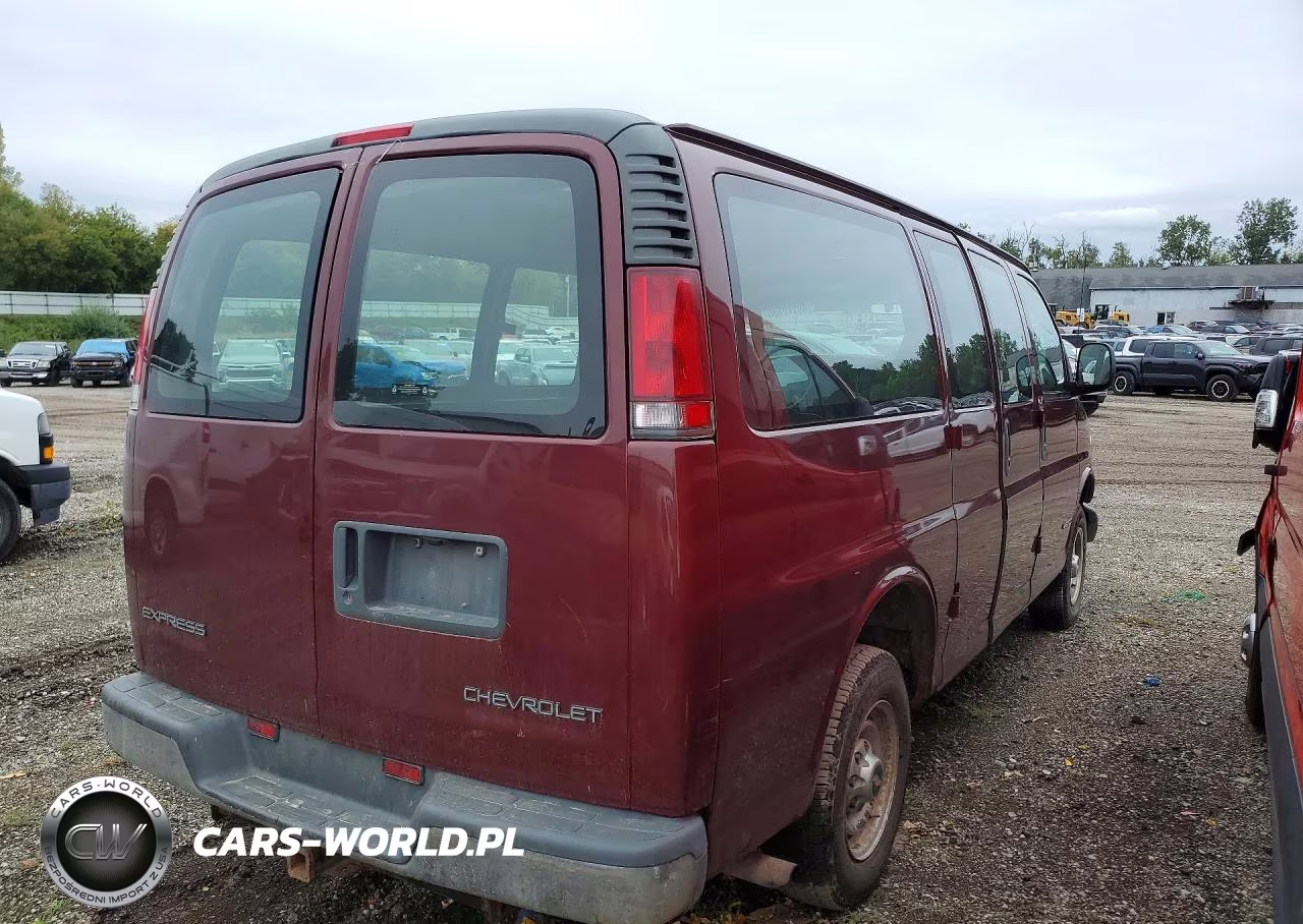 2002 Chevrolet Express G2500 VIN:1GCGG25R021156355 - 3