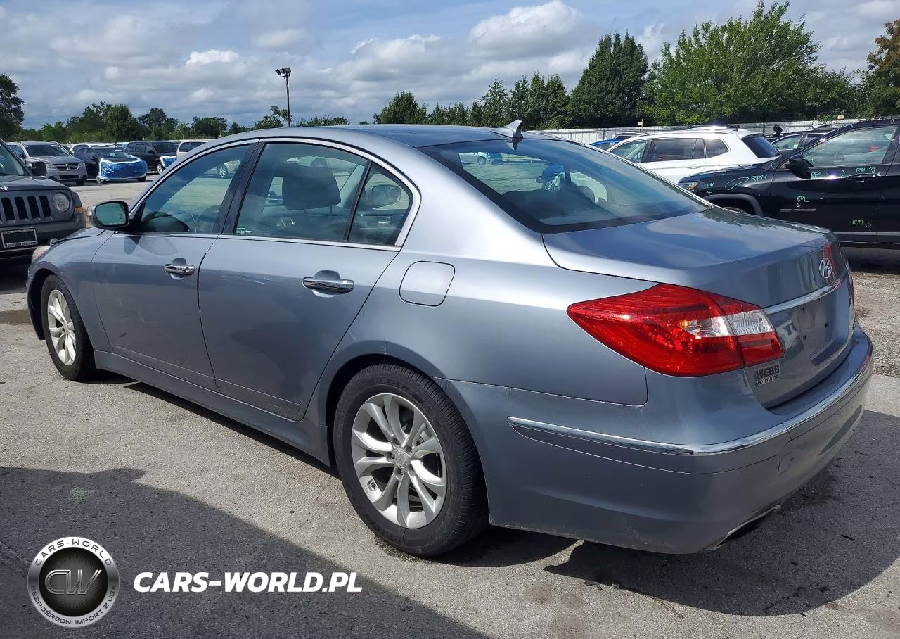 2013 Hyundai Genesis 3.8L VIN:KMHGC4DD4DU255187 - 2