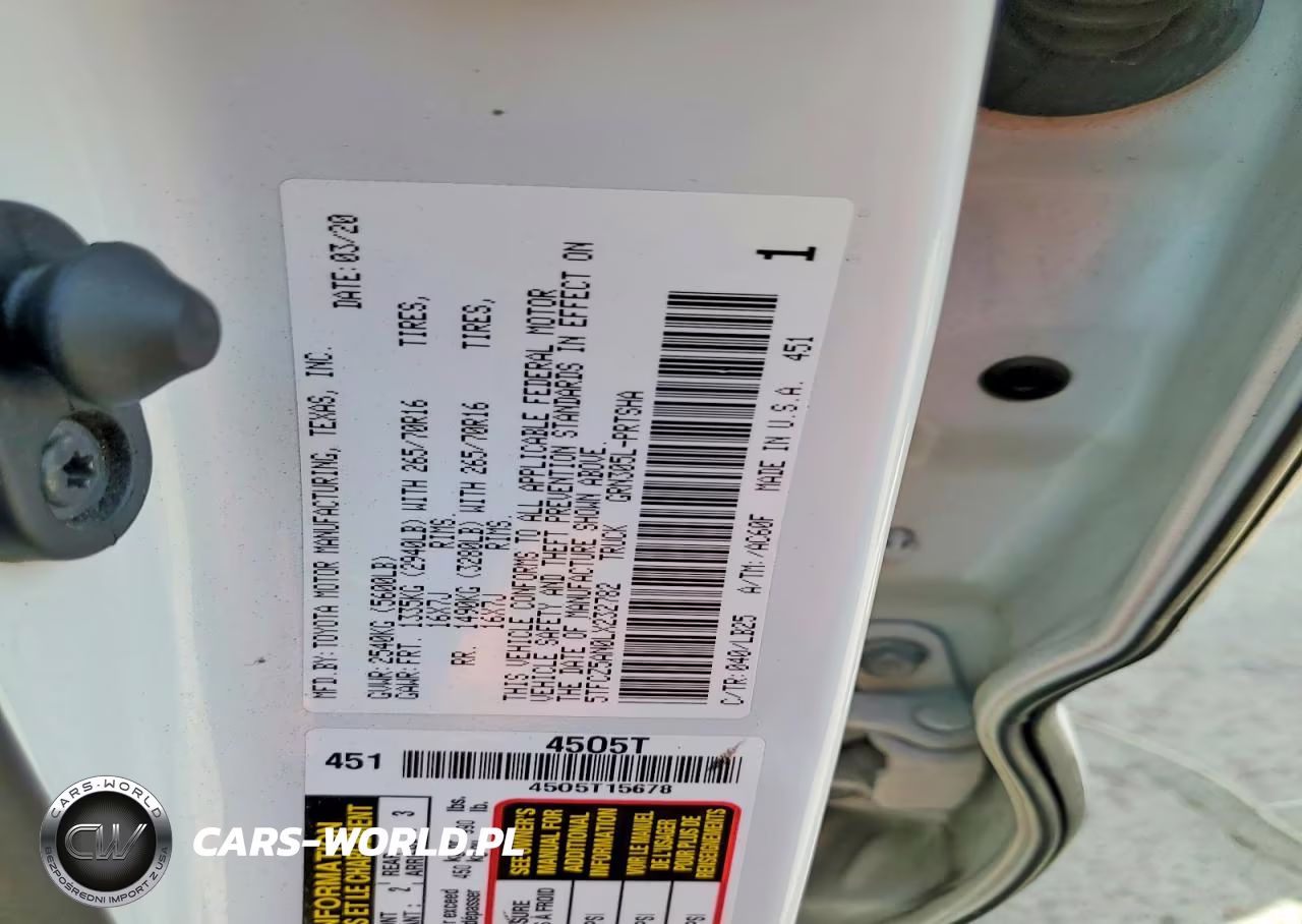 2020 Toyota Tacoma Trd Pro VIN:5TFCZ5AN0LX232782 - 13