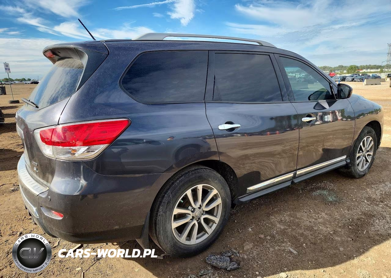 2014 Nissan Pathfinder Sl VIN:5N1AR2MMXEC707403 - 3