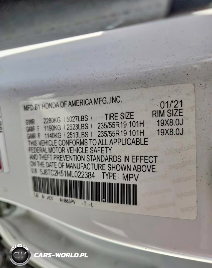 2021 Acura Rdx Technology VIN:5J8TC2H51ML022384 - 12