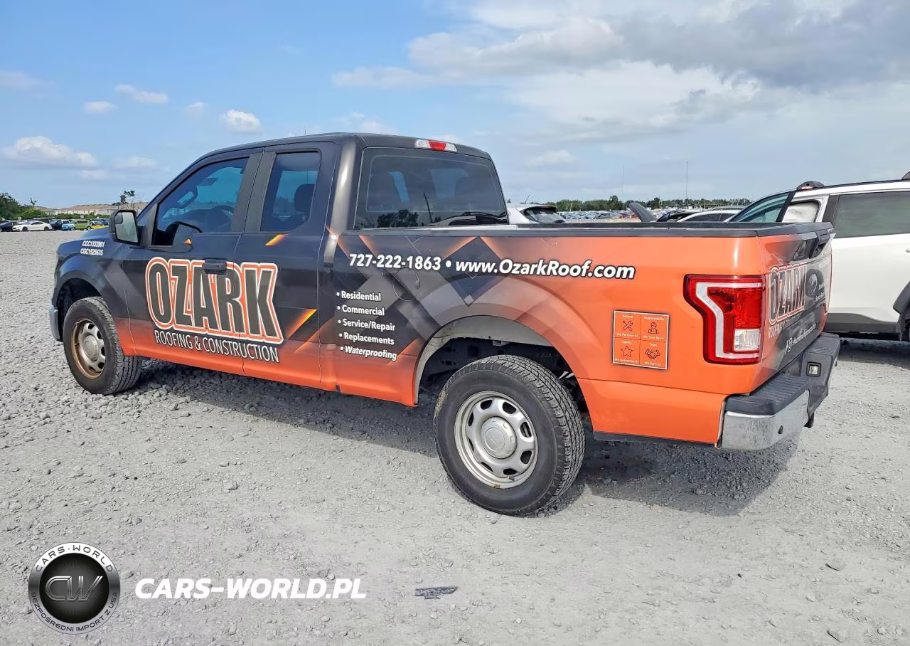2017 Ford F150 Super Cab VIN:1FTEX1CF4HKE39984 - 2