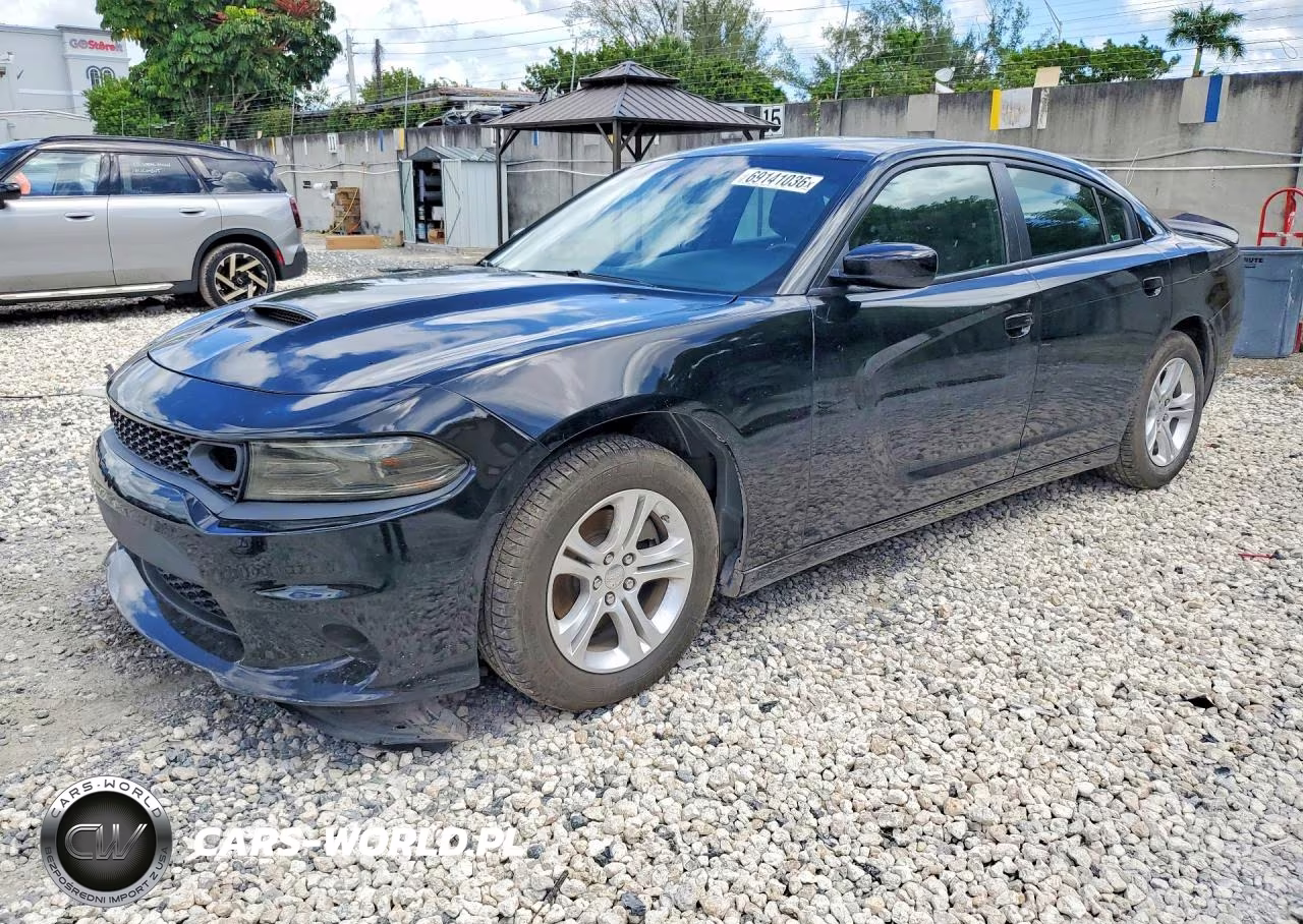 2022 Dodge Charger Sxt VIN:2C3CDXBG4NH219748 - 1