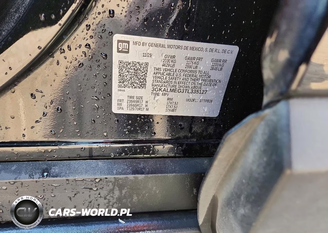 2026 GMC Terrain Elevation VIN:3GKALMEG3TL335127 - 13