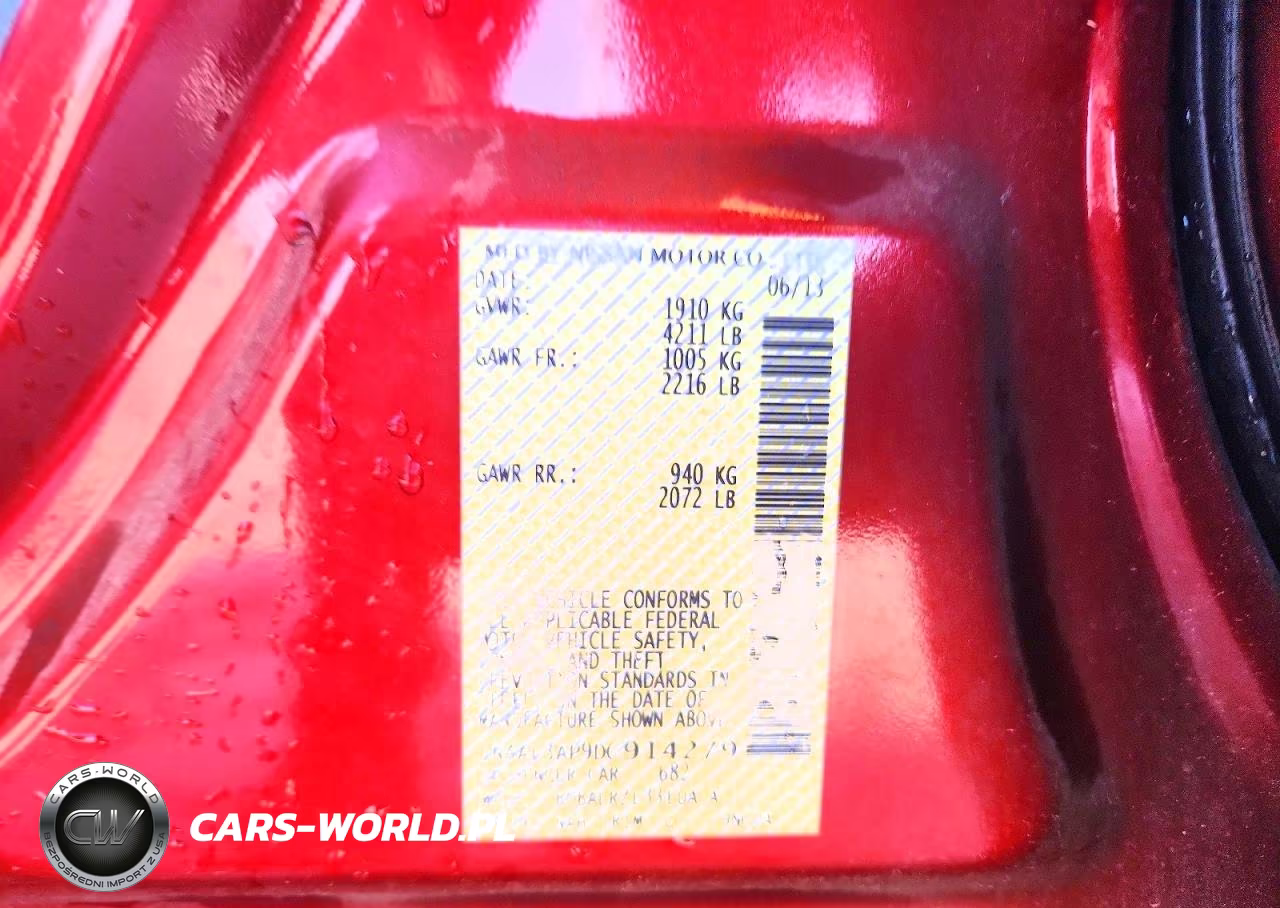 2013 Nissan Altima 2.5 VIN:1N4AL3AP9DC914279 - 12