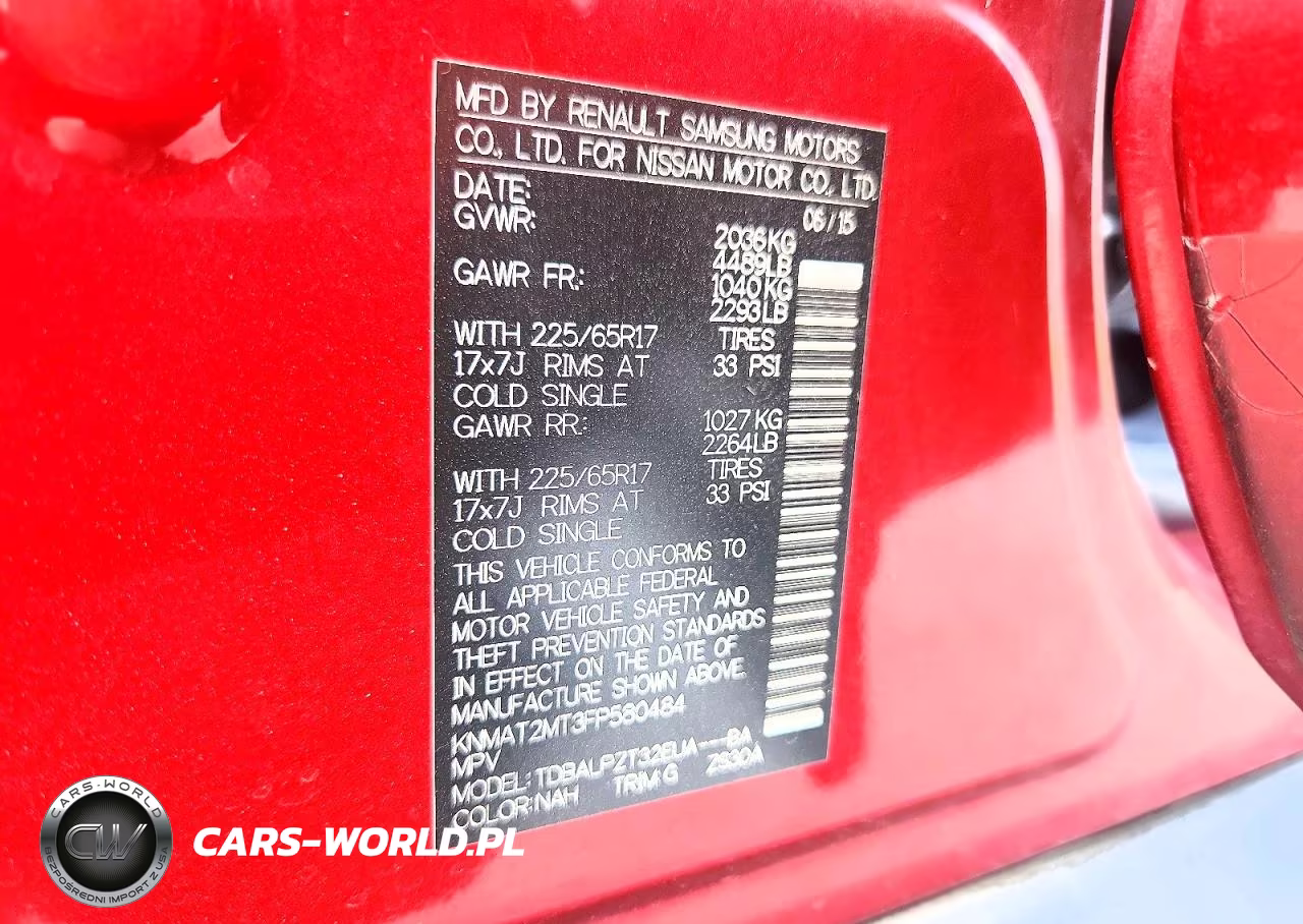 2015 Nissan Rogue S VIN:KNMAT2MT3FP580484 - 14