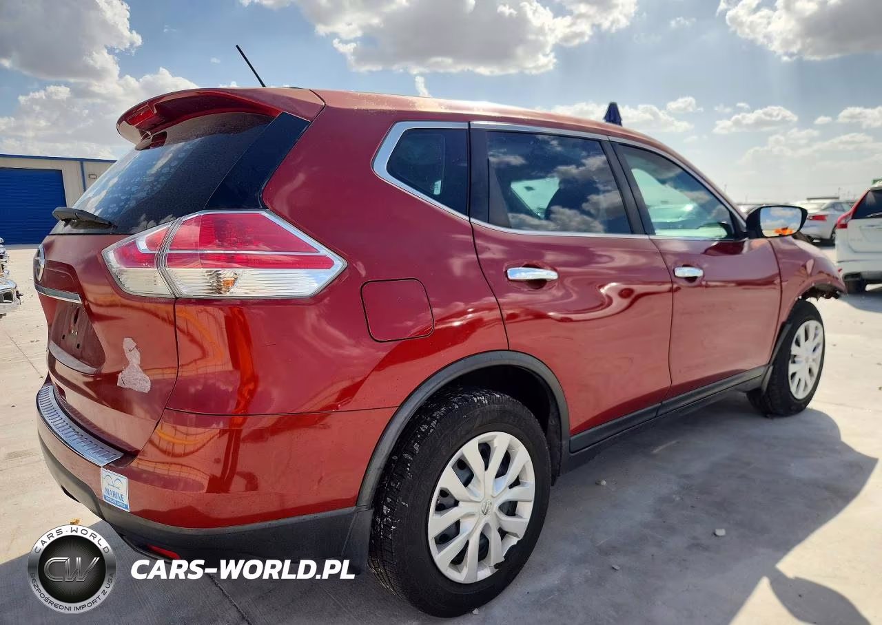 2015 Nissan Rogue S VIN:KNMAT2MT3FP580484 - 3