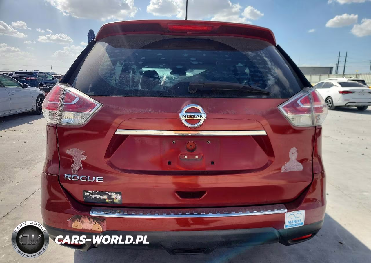 2015 Nissan Rogue S VIN:KNMAT2MT3FP580484 - 6