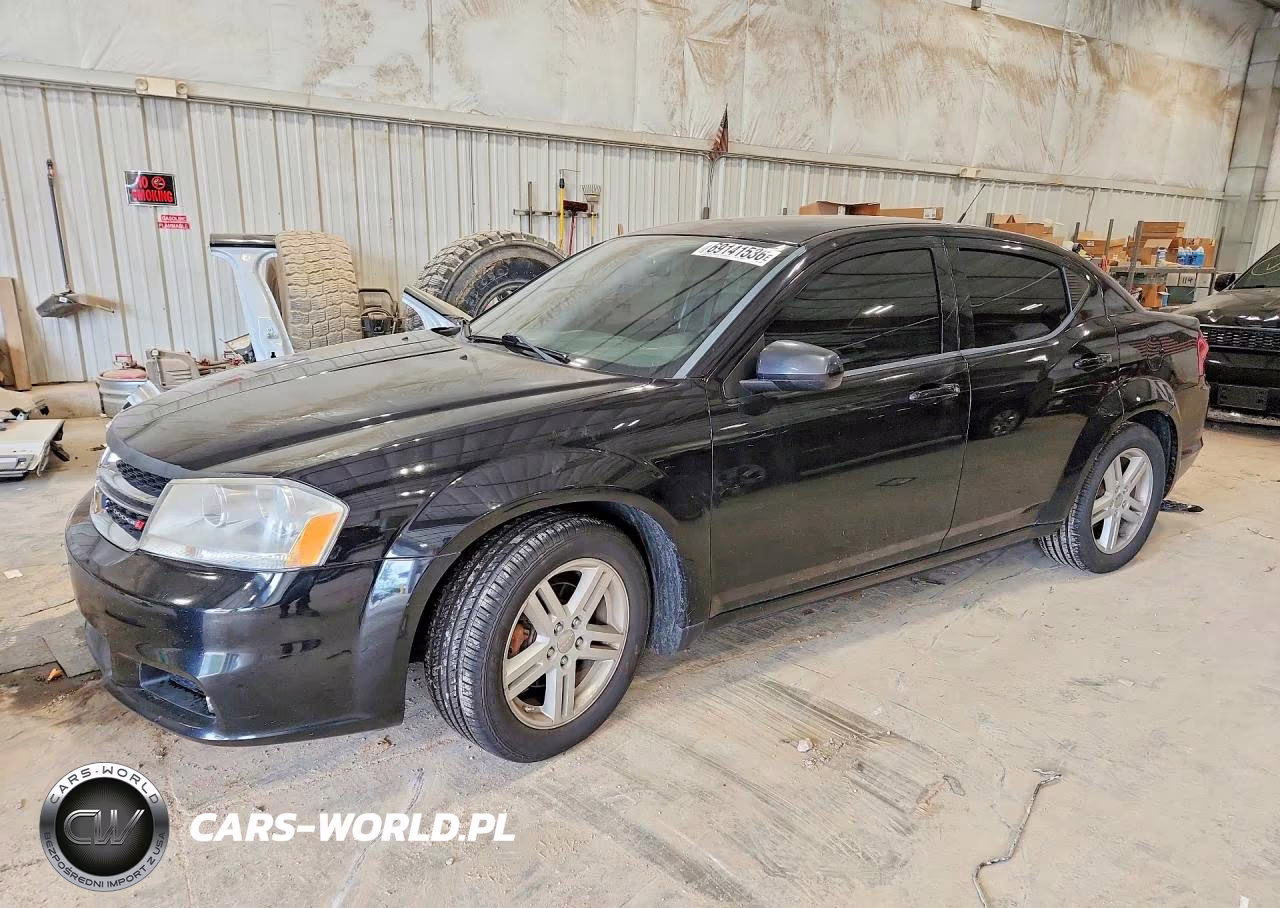 2014 Dodge Avenger Sxt VIN:1C3CDZCB9EN236602 - 1