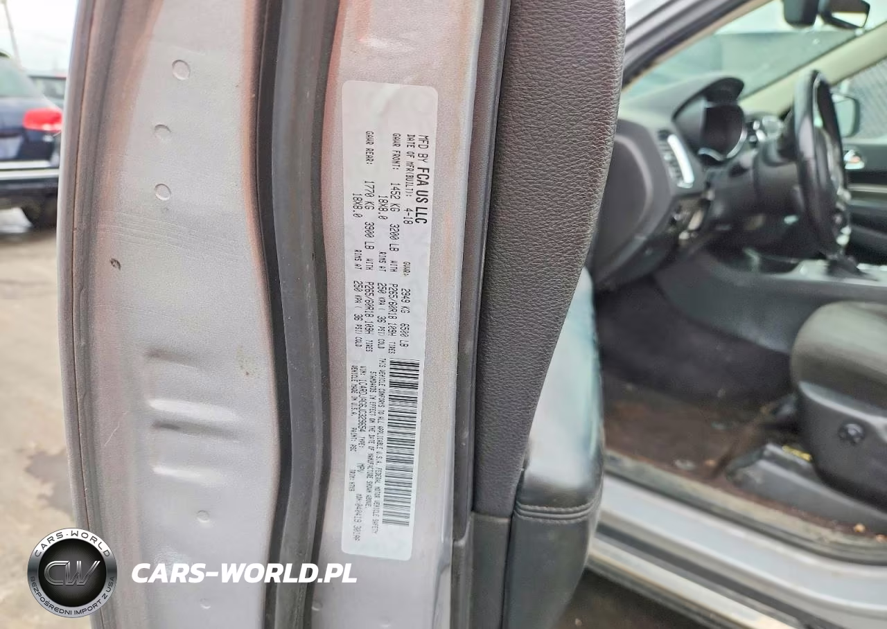 2018 Dodge Durango Sxt VIN:1C4RDJAG6JC329654 - 13