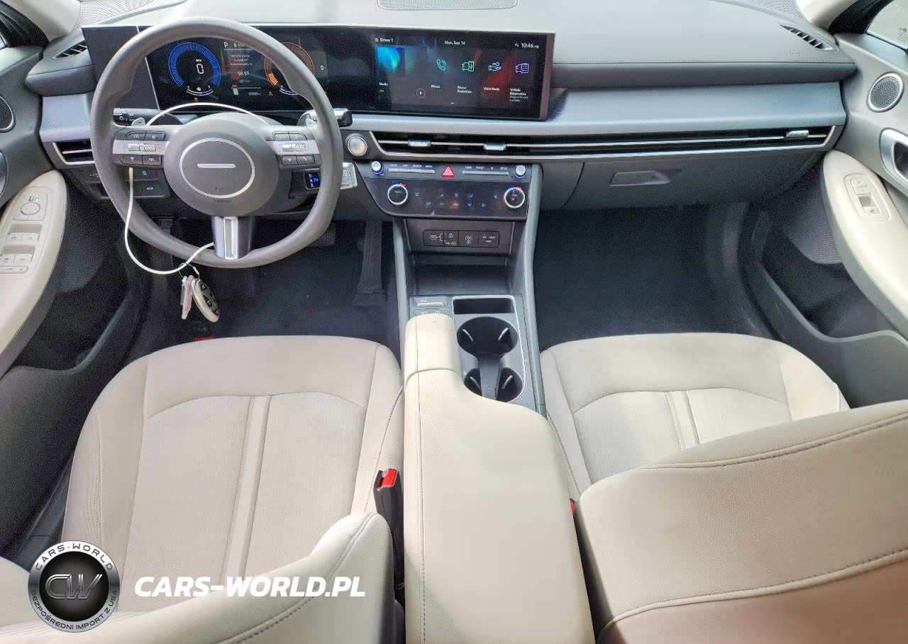 2025 Hyundai Sonata Sel VIN:KMHL64JA8SA469842 - 8