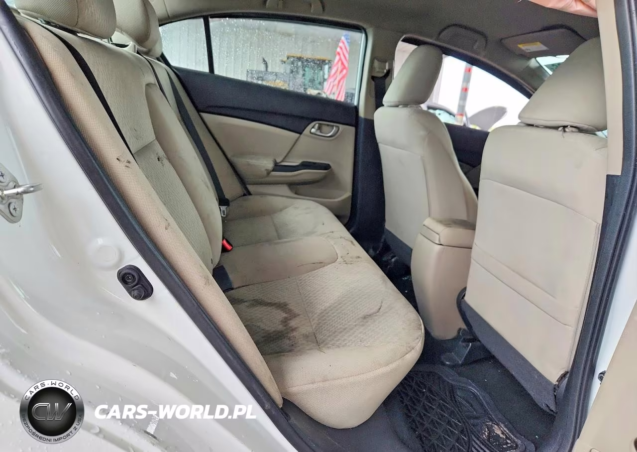 2015 Honda Civic Lx VIN:19XFB2F52FE111863 - 10