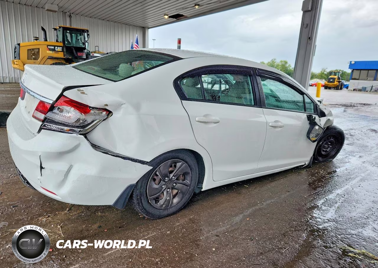 2015 Honda Civic Lx VIN:19XFB2F52FE111863 - 3