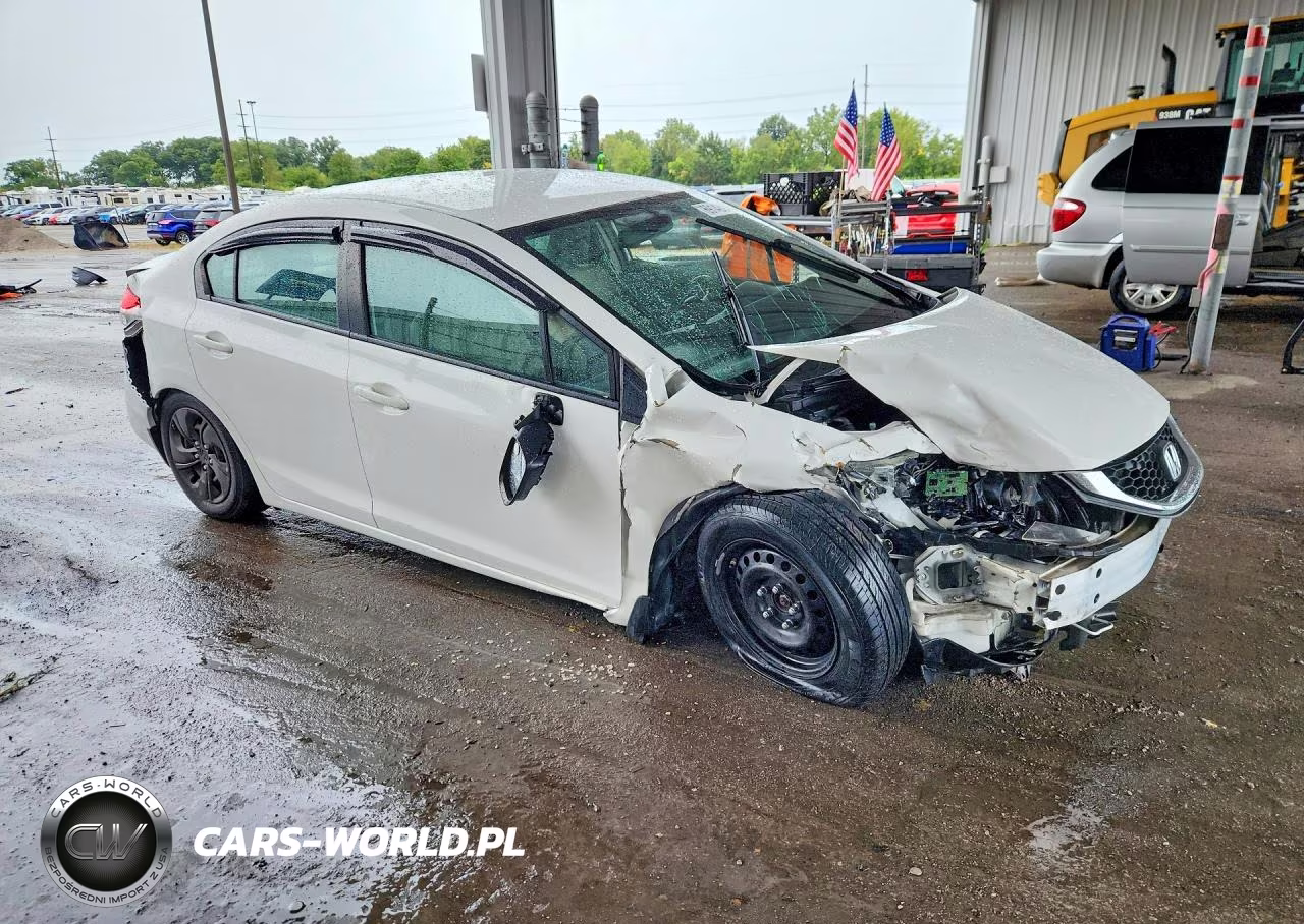2015 Honda Civic Lx VIN:19XFB2F52FE111863 - 4