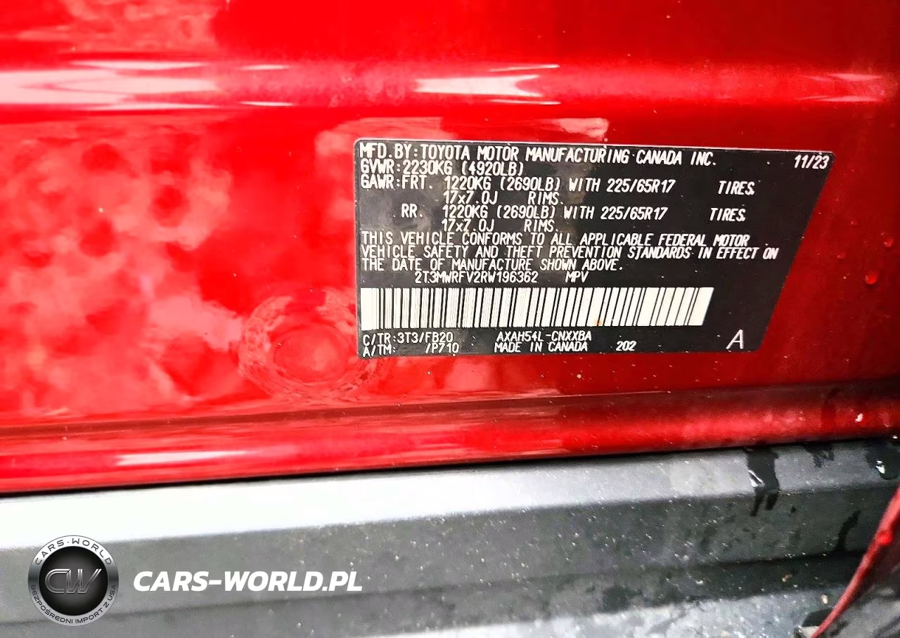 2024 Toyota Rav4 Le VIN:2T3MWRFV2RW196362 - 12