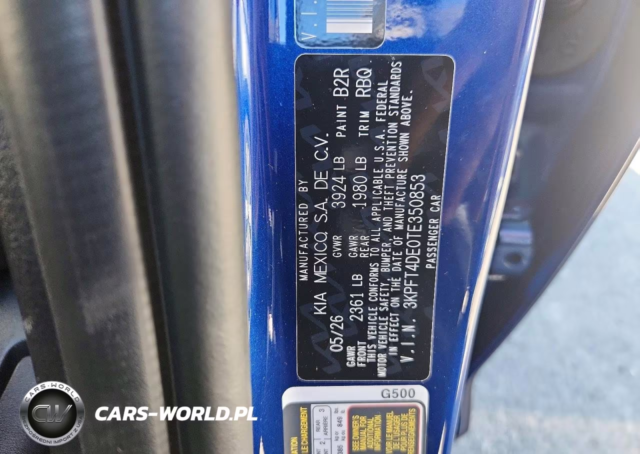 2026 Kia K4 Lxs VIN:3KPFT4DE0TE350853 - 12
