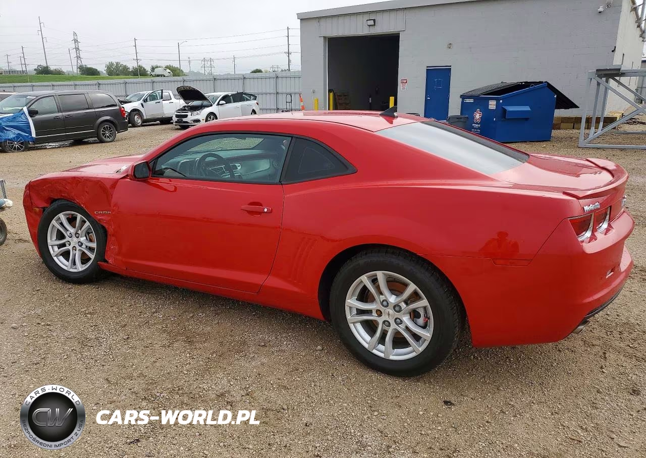 2013 Chevrolet Camaro Lt VIN:2G1FB1E39D9176644 - 2