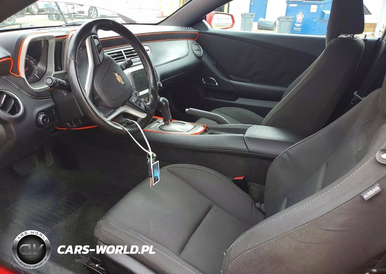 2013 Chevrolet Camaro Lt VIN:2G1FB1E39D9176644 - 7