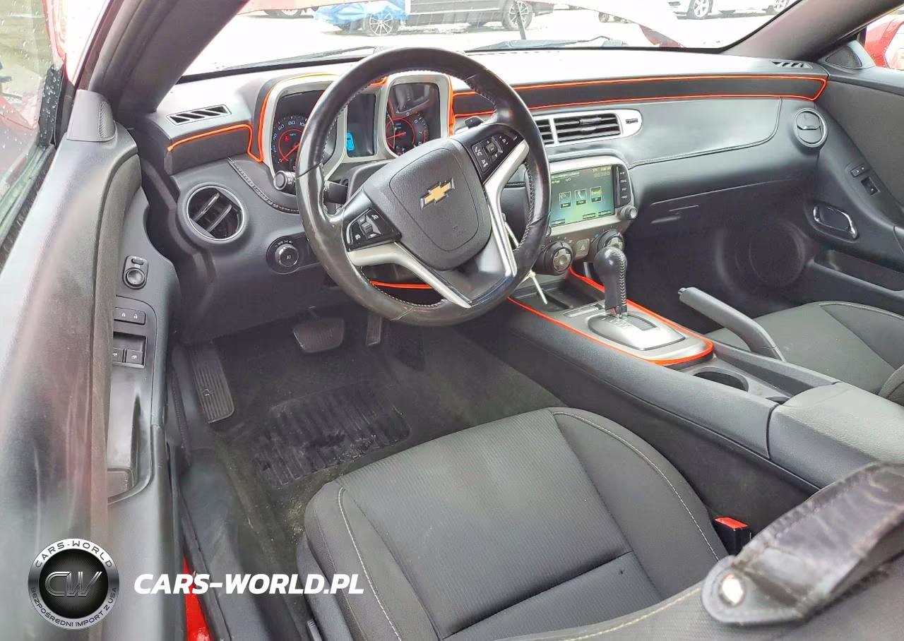 2013 Chevrolet Camaro Lt VIN:2G1FB1E39D9176644 - 8